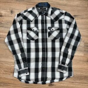 vintage cody james pearl snap long sleeve wester shirt